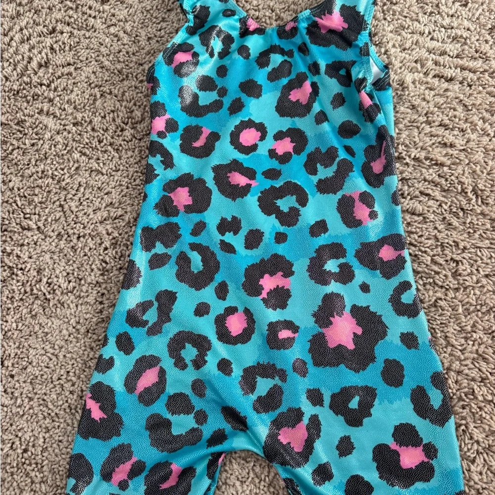 Leopard Print Rompers Set - Picture 3 of 3
